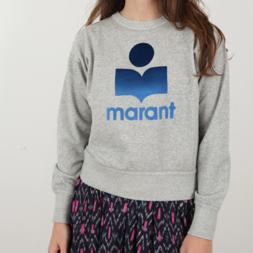 Isabel Marant Étoile Gray Moby Sweatshirt